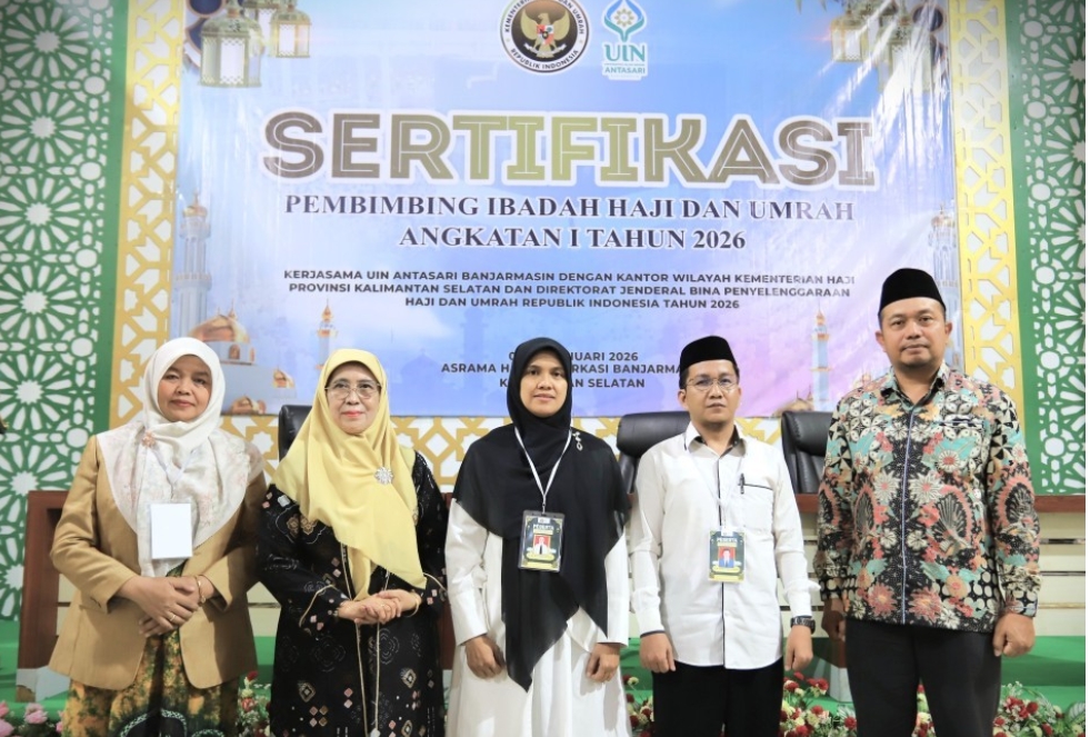 Gelar Sertifikasi, Kemenhaj dan UIN Antasari Cetak Pembimbing Haji Profesional