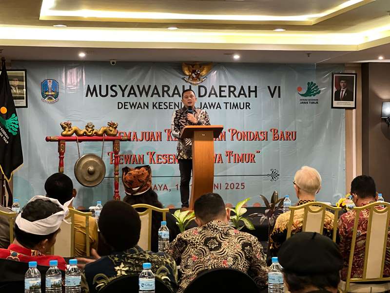 Buka Musda VI DKJT, Wakil Ketua DPRD Jatim: Budaya Harus Jadi Fondasi Pembangunan Daerah