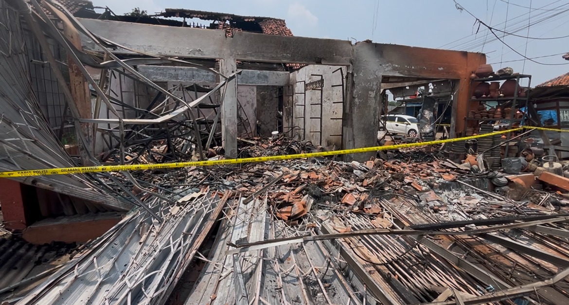 Update Ledakan SPBE Cimuning Bekasi, 14 Bangunan dan Kendaraan Bermotor Ludes