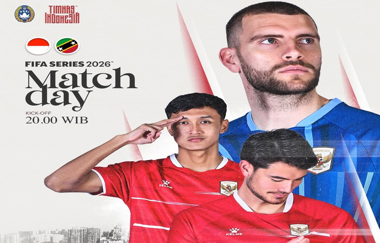 Link Live Streaming Timnas Indonesia vs Saint Kitts and Nevis di FIFA Series 2026