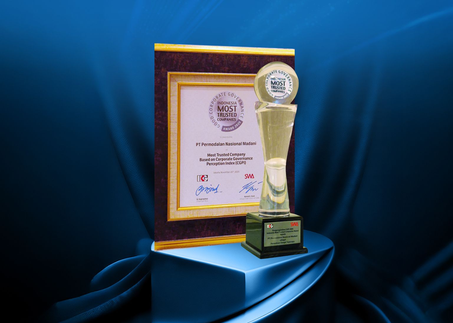 Konsisten Terapkan Tata Kelola Baik, PNM Kembali Raih Predikat Tertinggi dalam CGPI Award 2025