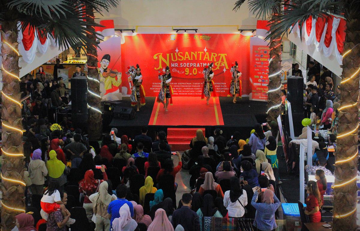 Opening Ceremony Event Nusantara WR Soepratman 9.0 di Kaza Mall, Hadirkan Seni Tradisional