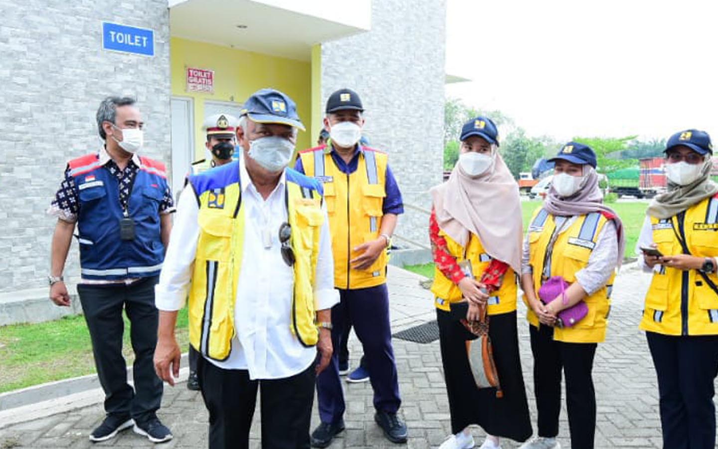 Basuki Minta Pengelola Rest Area Tambah Toilet di Tol Trans Sumatera  