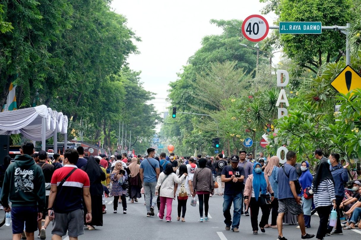 Surabaya Sambut 2025 dengan CFD di Tujuh Lokasi secara Bergilir, Simak Jadwalnya!