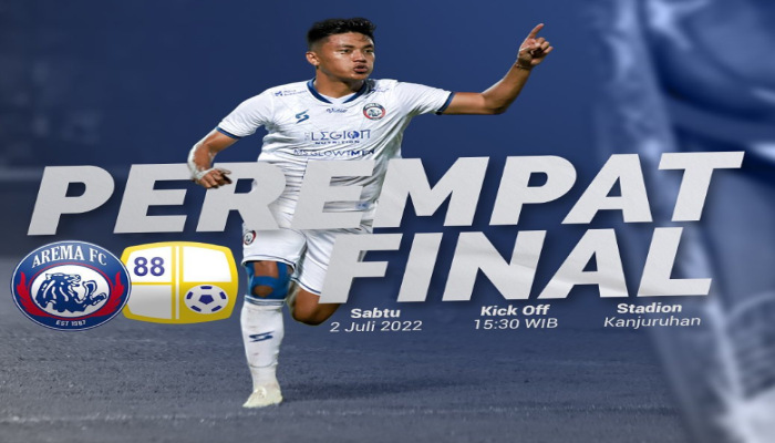 Free Link Live Streaming Arema FC vs Barito Putera: Siapa yang Bakal Lolos ke Semi Final Piala Presiden 2022?