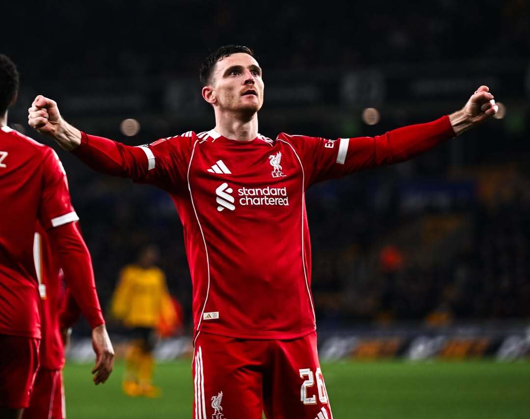 Rating Pemain Liverpool Usai Melibas Wolves 1-3: Andy Robertson Man of the Match