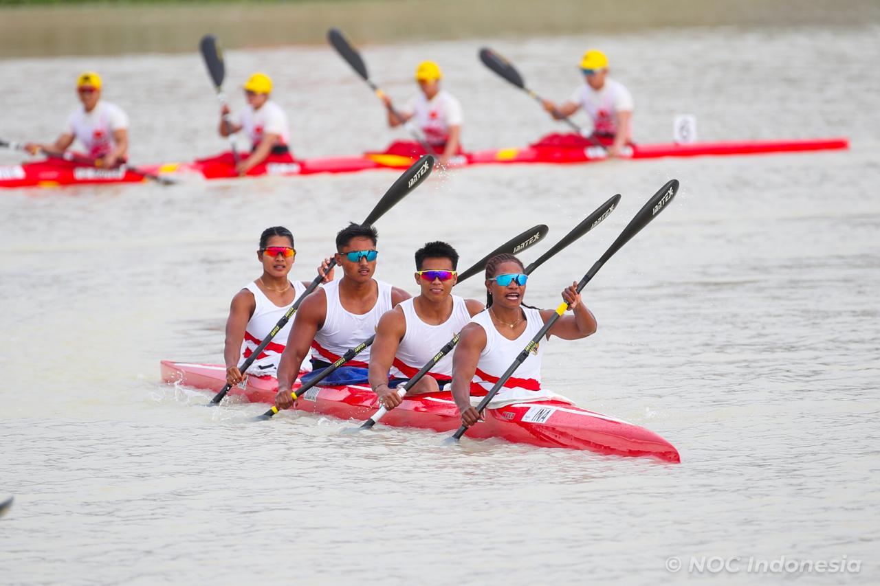 Tim Canoe Indonesia Raih Emas SEA Games, Targetkan Lolos Asian Beach Games dan Asian Games 2026