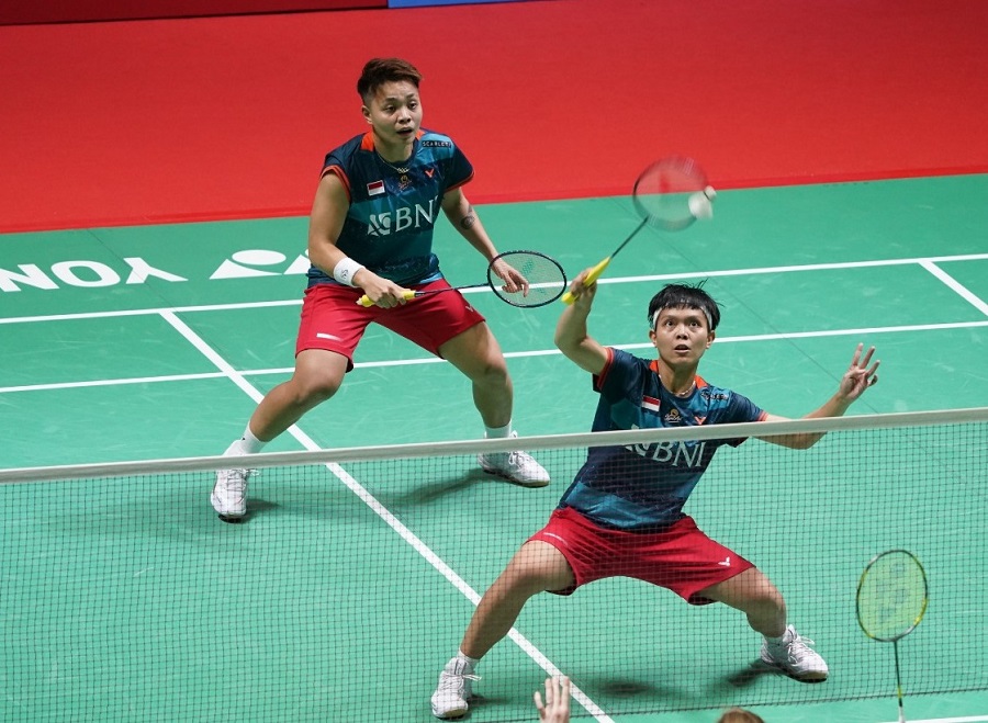 Bukan Nervous, Apriyani/Siti Fadia Kehilangan Fokus di Babak Pertama Indonesia Open 2023