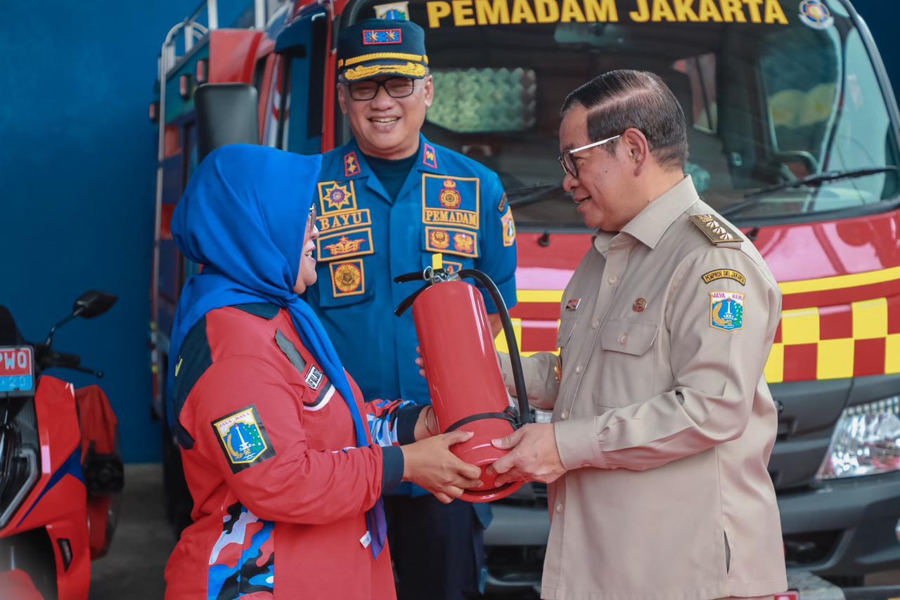 Bangun Pos Damkar Lewat Ruislag, Pramono Ingin Jakarta Jadi Role Model