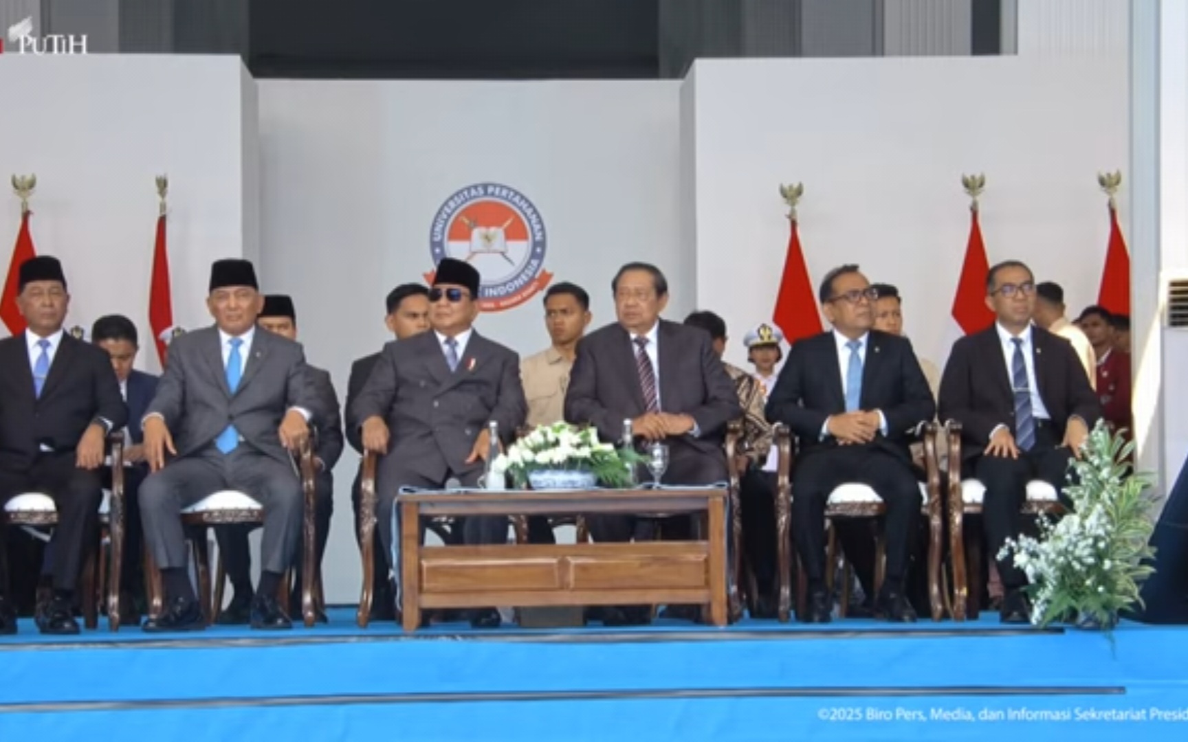 Pesan Prabowo ke Mahasiswa Unhan: Contoh SBY, Saya Termasuk Anomali