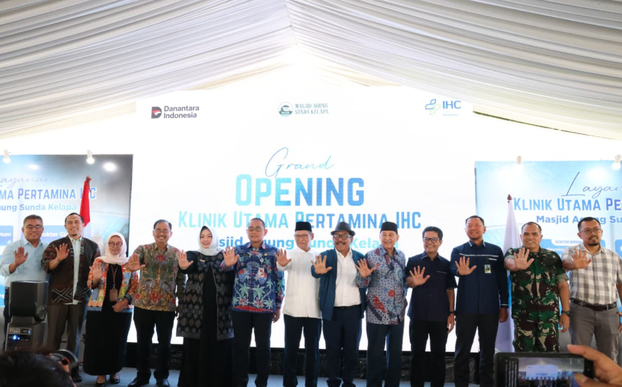 Pertamina IHC Resmikan Klinik Modern di Masjid Sunda Kelapa