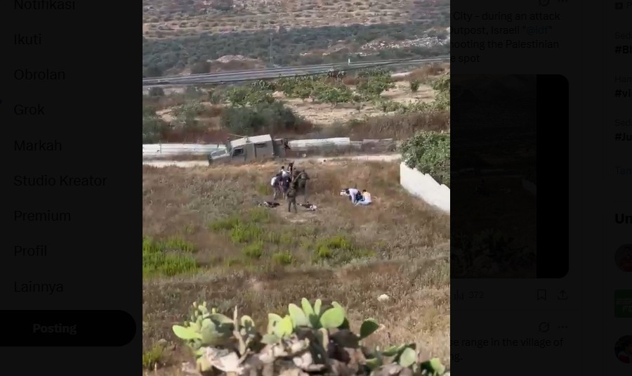 BREAKING! 4 Warga Palestina Tewas Usai Pasukan Israel Serang Pemukiman di Nablus