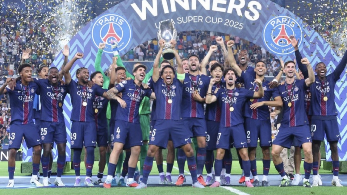 PSG vs Tottenham Hotspur 2-2 (4-3), Les Parisiens Juara Piala Super Eropa!
