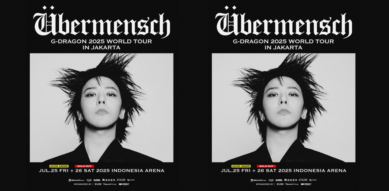 Konser G-Dragon Jakarta Jadi Dua Hari, Ini Info Jadwal dan Harga Tiketnya!