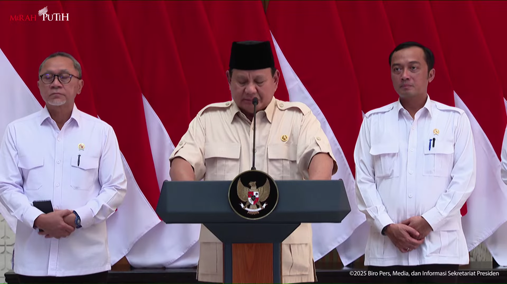 Prabowo Ucapkan Selamat Puasa, Pastikan Harga Pangan Stabil dan Siapkan Diskon Tiket Mudik!