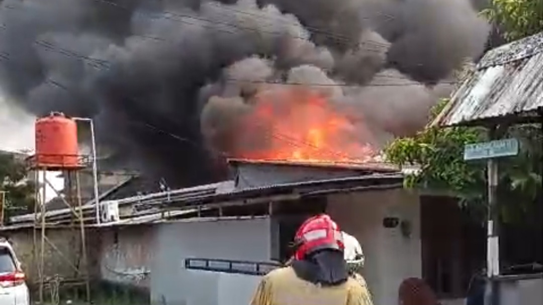 Update Kebakaran Asrama Polri di Ciledug, 20 Rumah Hangus
