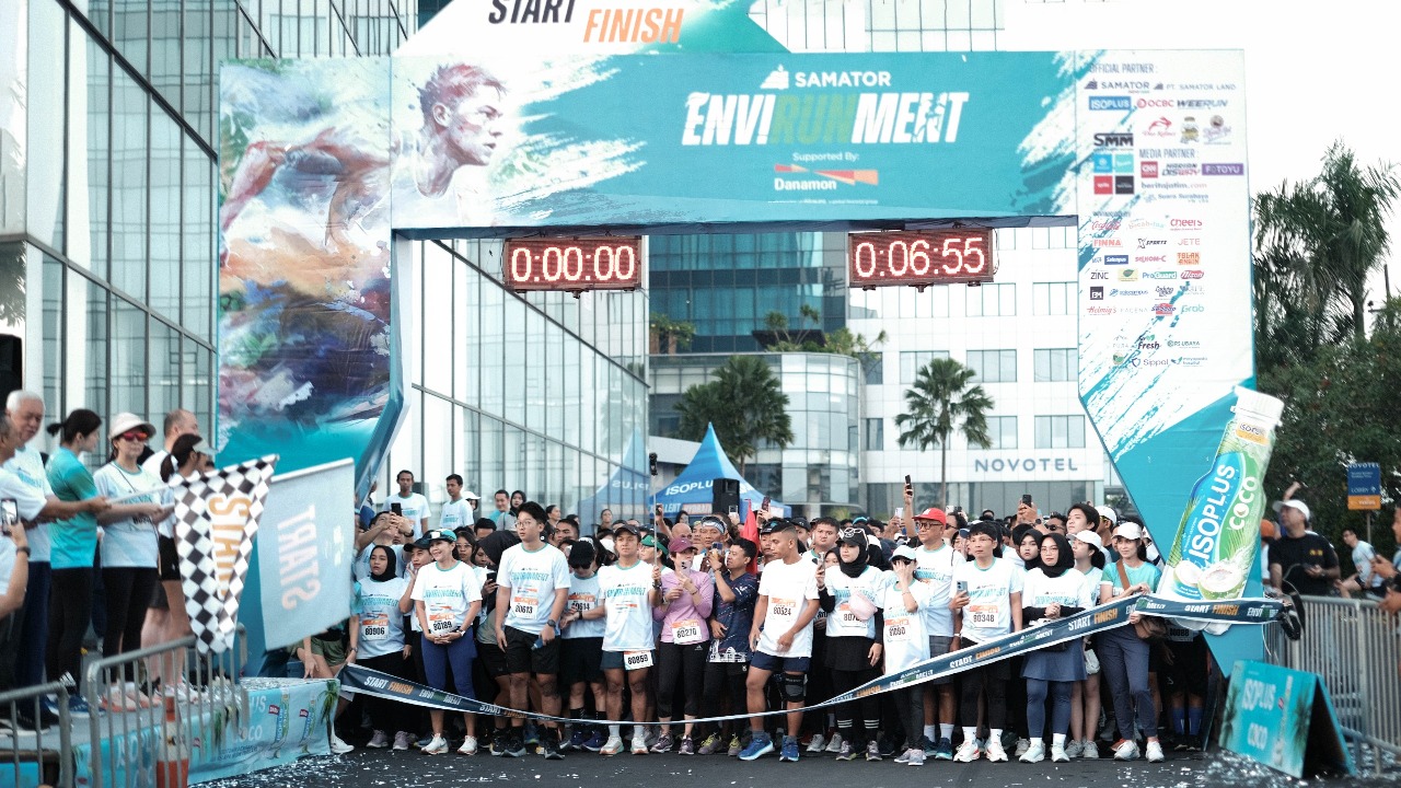 Samator EnviRUNment 2.0: Menumbuhkan Gaya Hidup Sehat dan Peduli Lingkungan Lewat Fun Run
