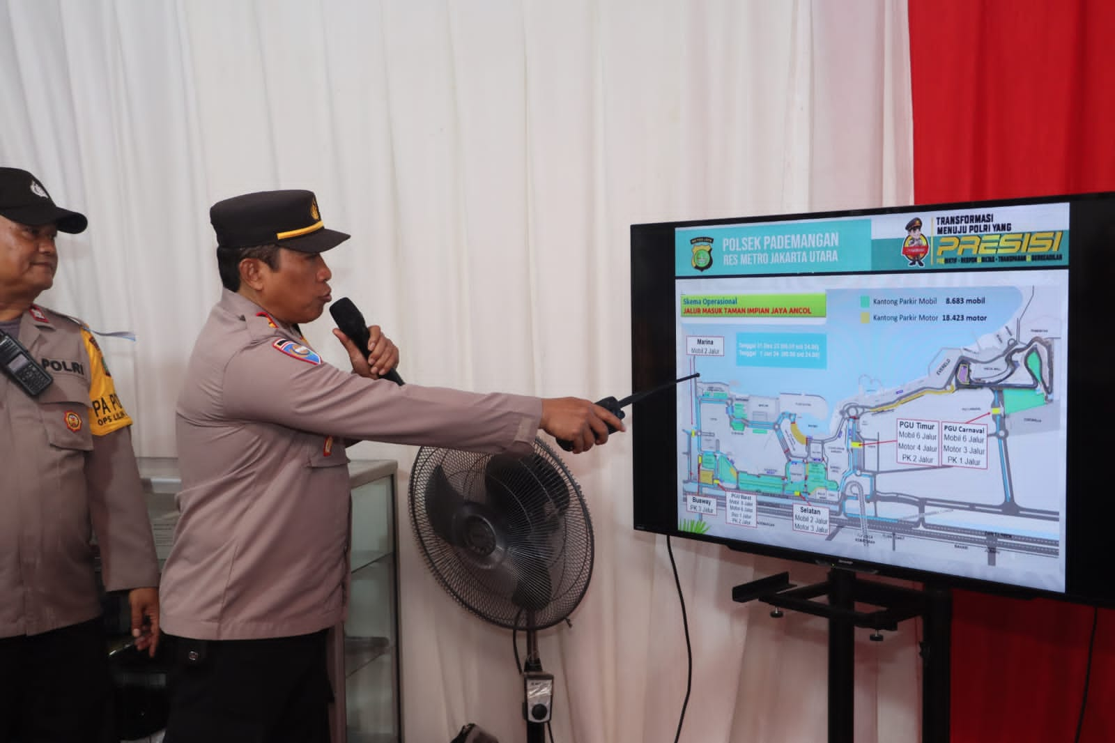 Pos Pengamanan Nataru Disiapkan Polres Metro Jakut di Beberapa Titik