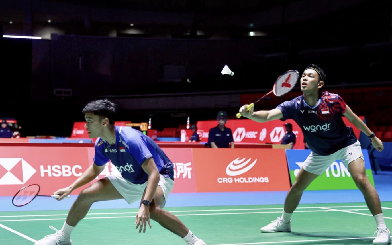 Debut Manis Fajar/Fikri, Menangi Perang Saudara Lawan Sabar/Reza