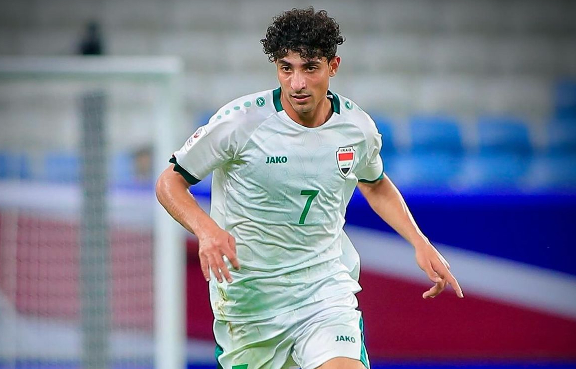 Sosok Ali Jasim, Wonderkid Irak Hentikan Kepak Sayap Garuda Muda di Piala Asia U-23