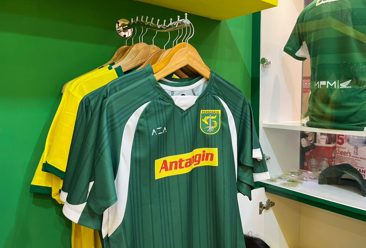 Jersey Antangin x Persebaya Hadir di PRJ 2026, Bawa Nostalgia 2004!