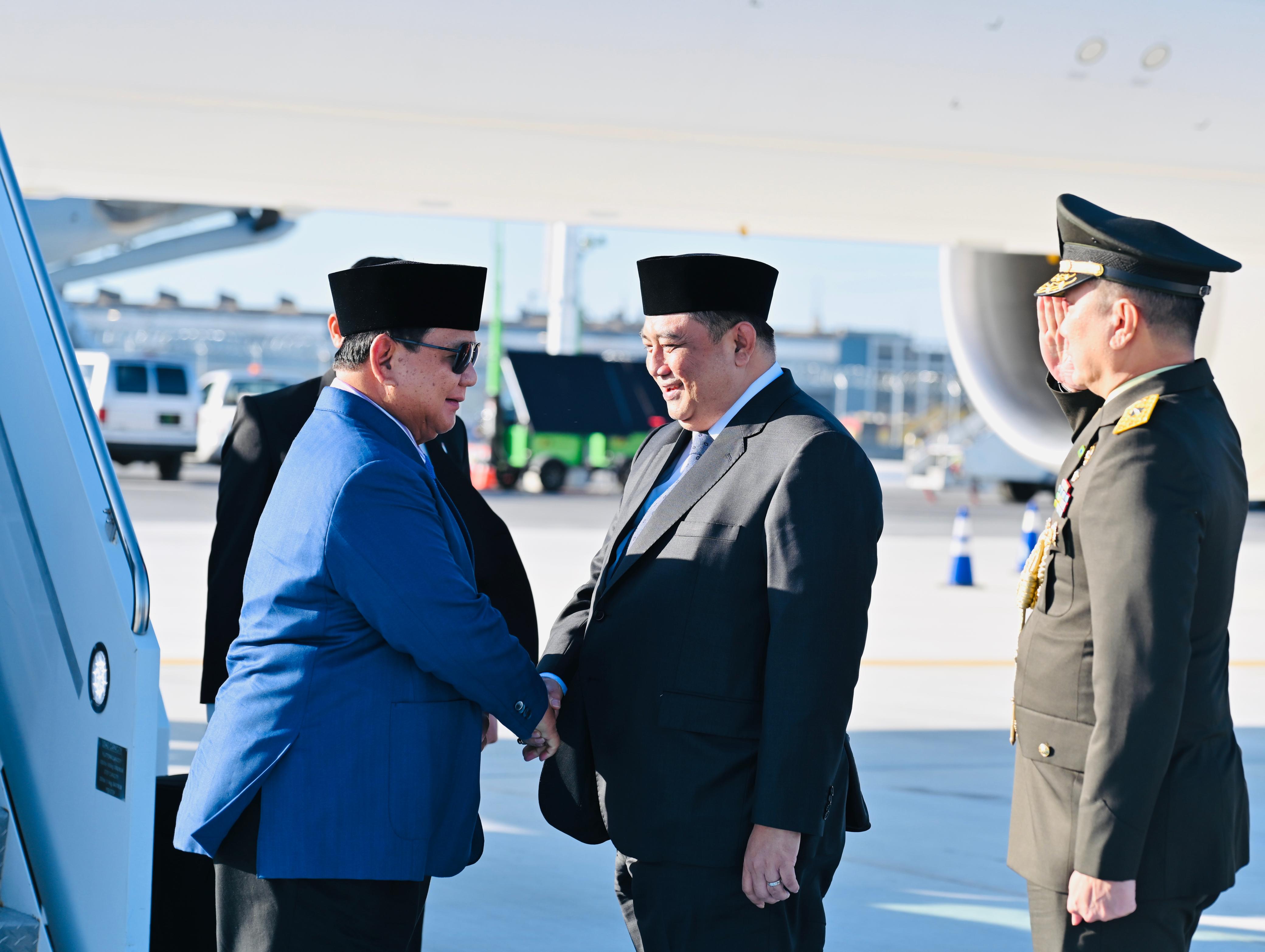 Mendarat di New York! Prabowo Siap Bawa Suara Indonesia ke Panggung PBB