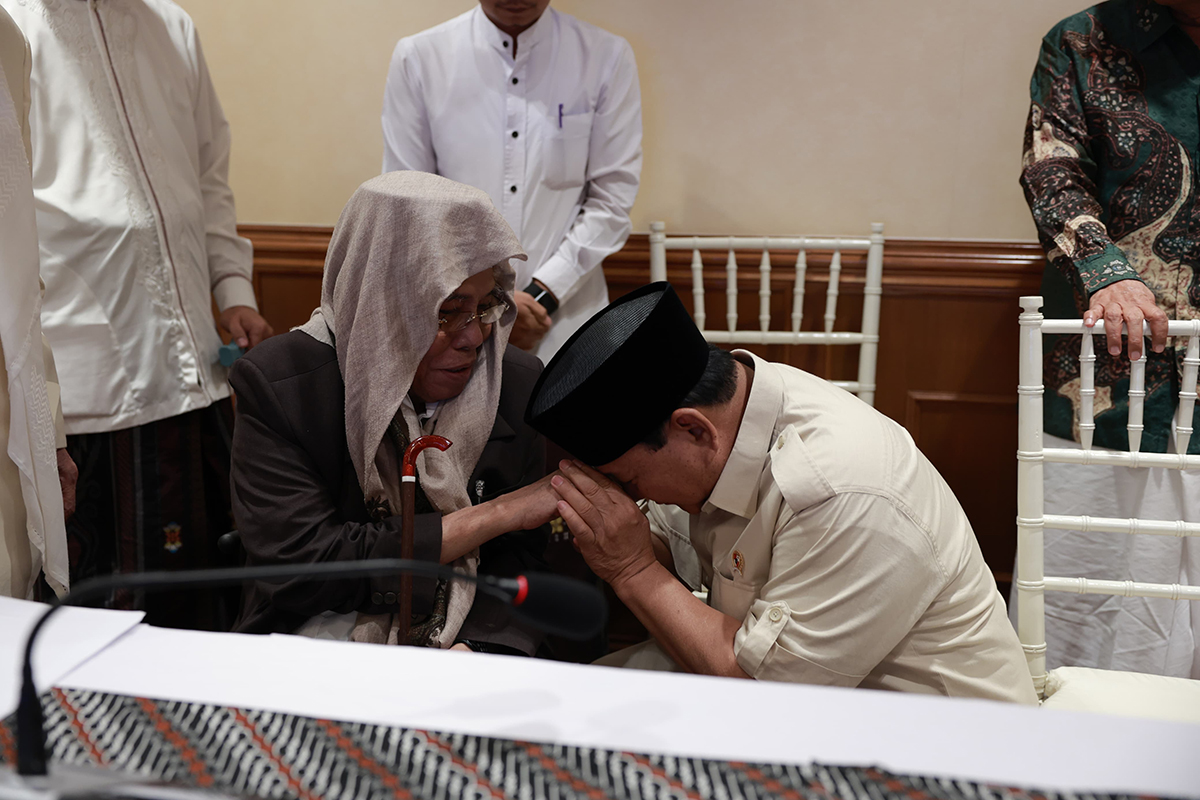 Oktober Umumkan Cawapres, Prabowo Kumpulkan Kiai di Surabaya