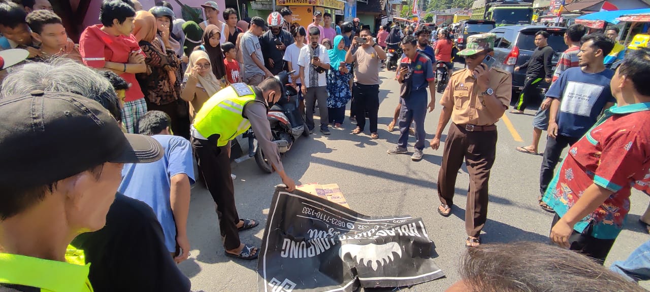 Lakalantas di Simpang Empat Rawas, Satu Korban Meninggal Dunia