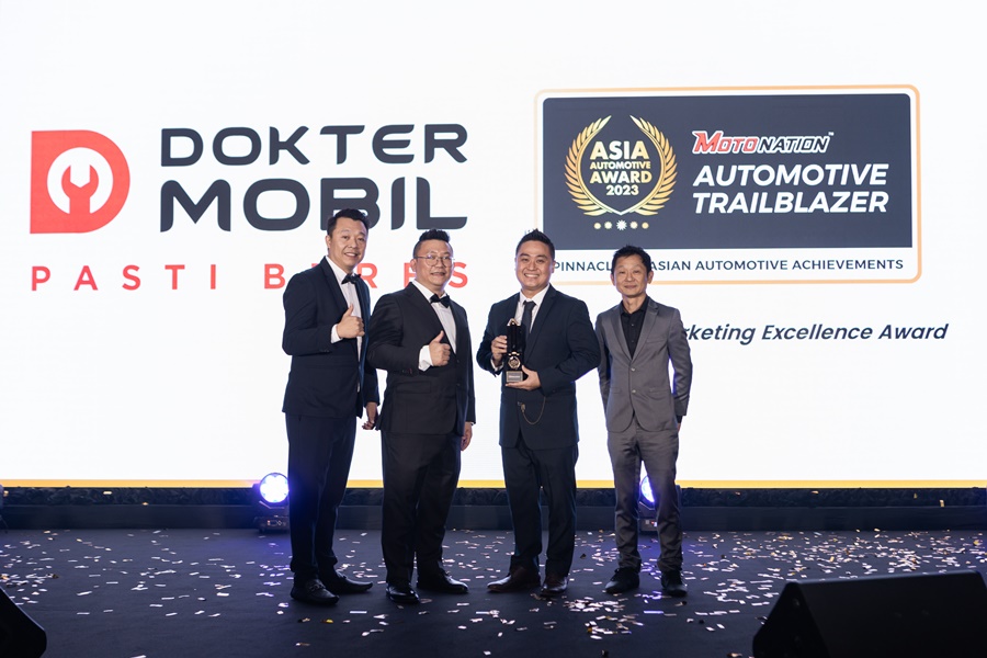 Dokter Mobil Indonesia Boyong 3 Penghargaan di Asia Automotive Awards 2023 Malaysia