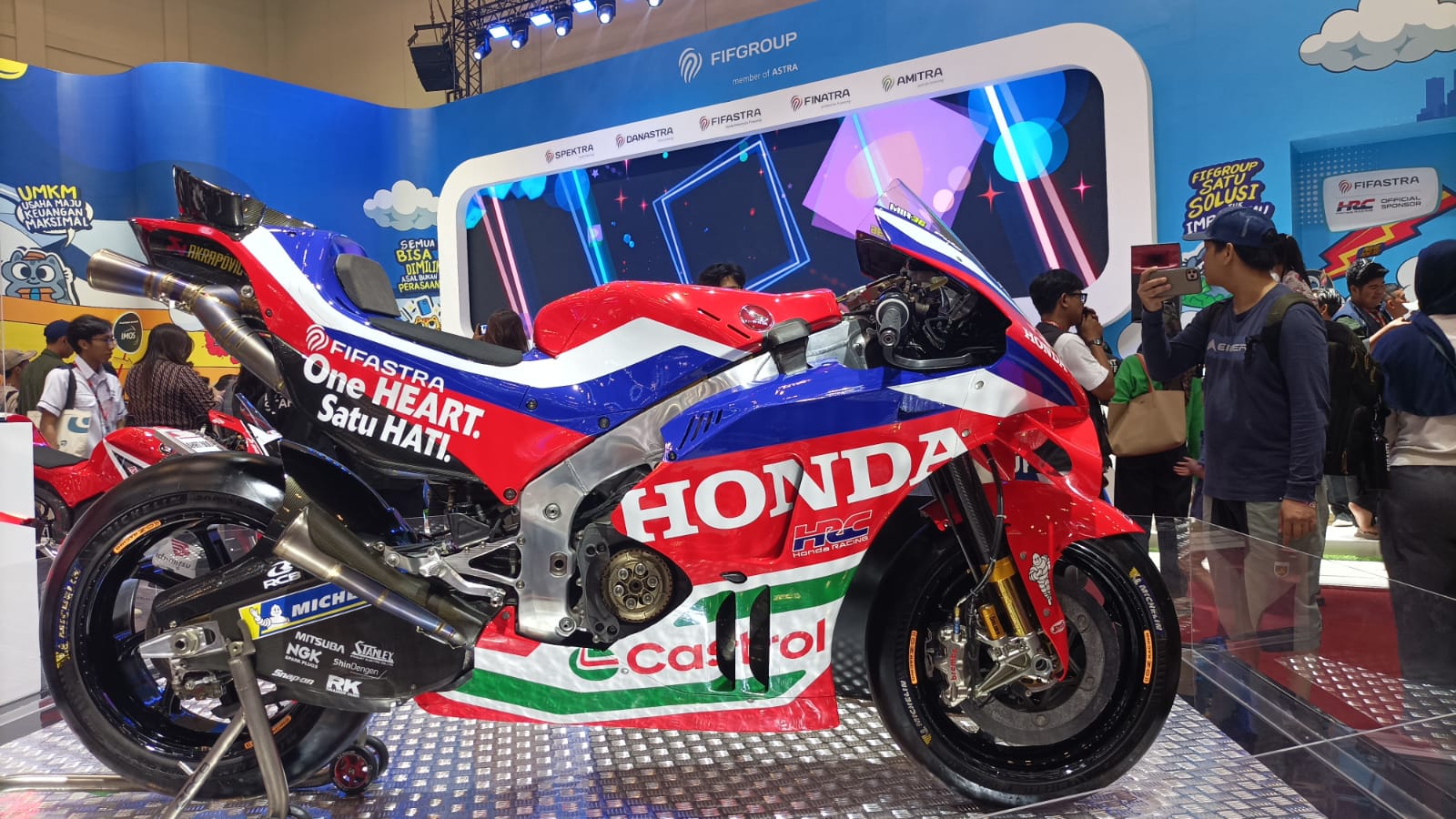 Wow! Tim Honda MotoGP dapat Sponsor Baru Peserta IMOS 2025