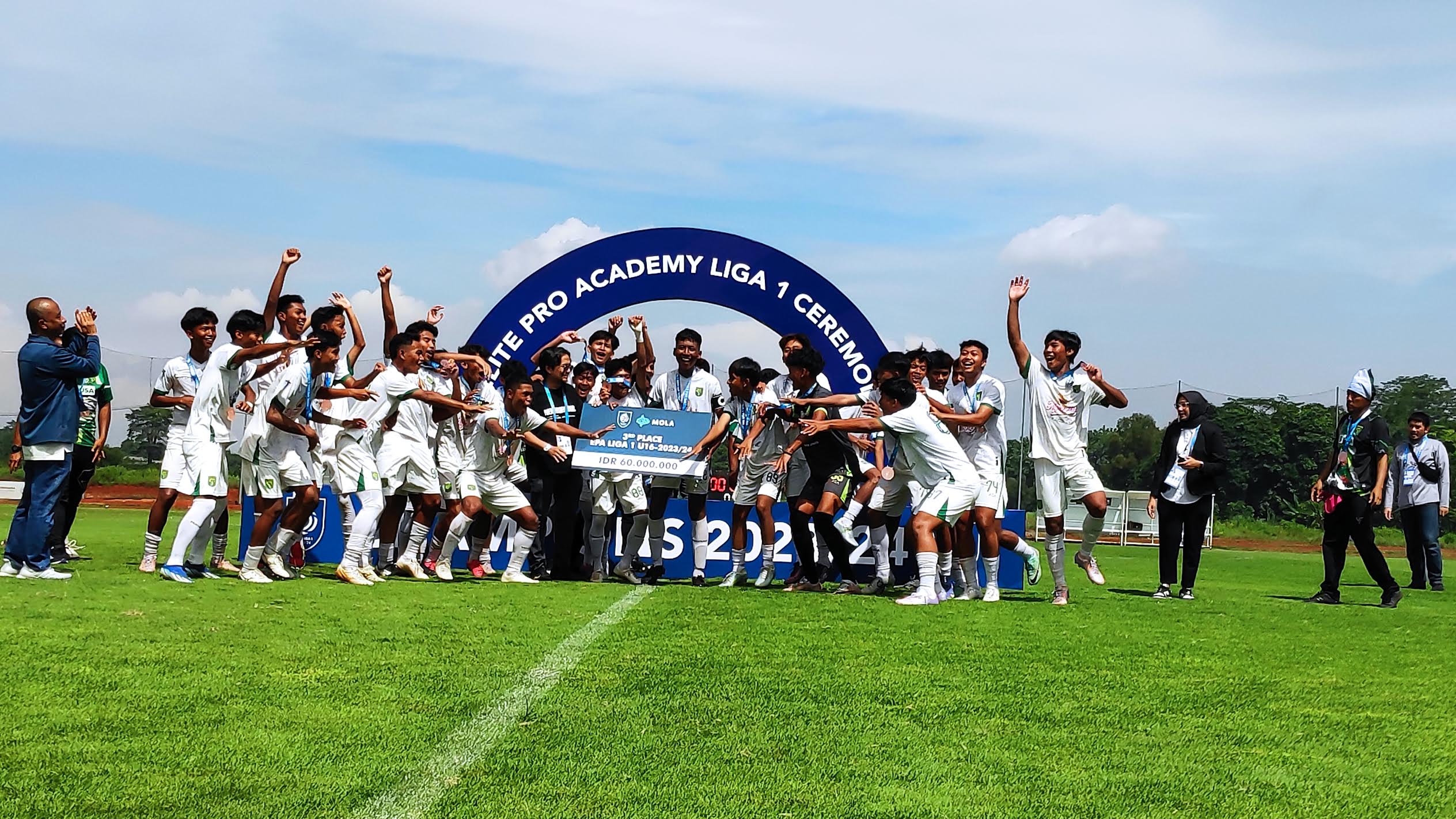 Persebaya Surabaya U-16 Juara Ketiga Elite Pro Academy Usai Kalahkan Barito Putera