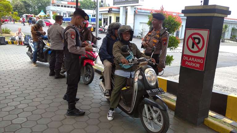 Polresta Banyuwangi Perketat Penjagaan Pelabuhan Ketapang Jelang WWF di Bali