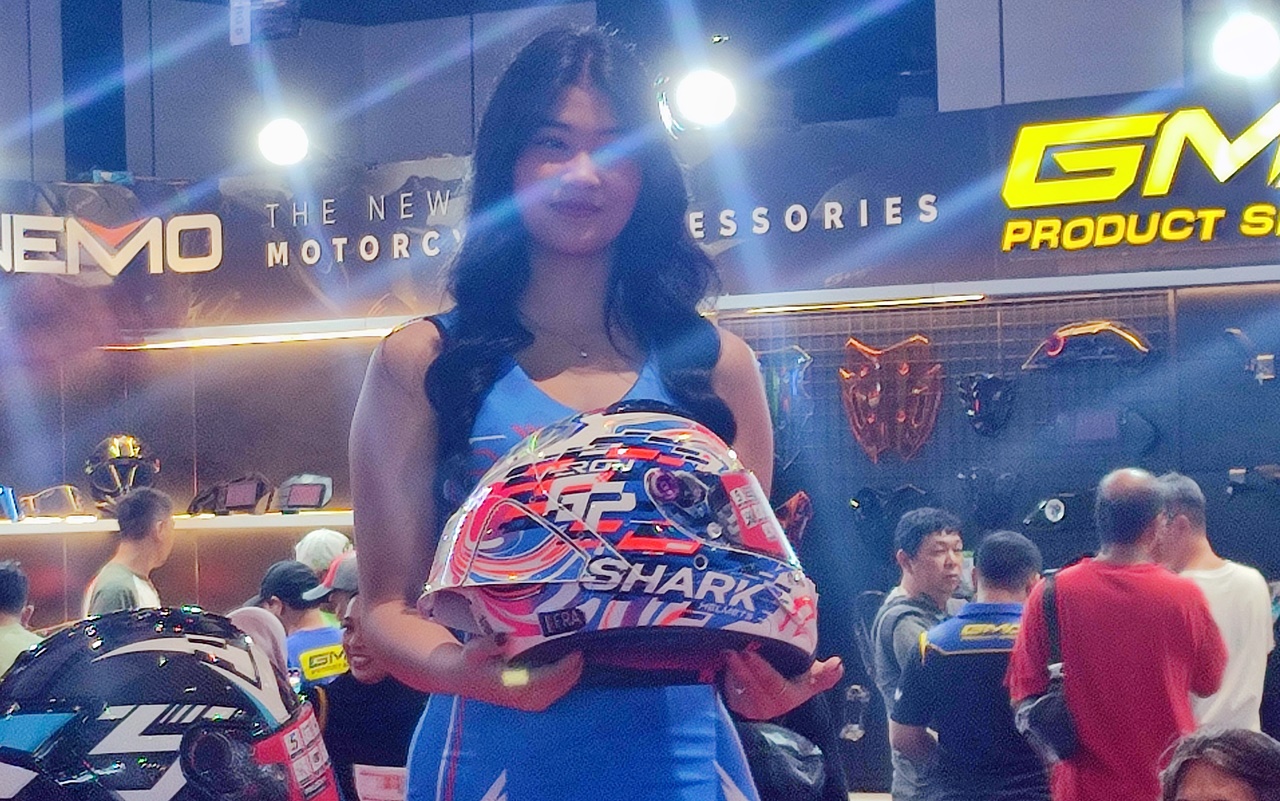 Hadir Perdana di IMHAX 2025, Shark Helmet Luncurkan Helm Terbaru Kelas Dunia