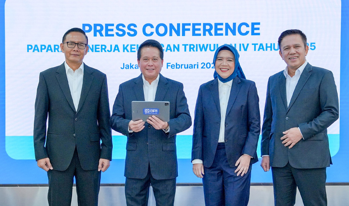BRI Bukukan Laba Rp57,1 Triliun, Perkuat UMKM dan Transformasi Digital   
