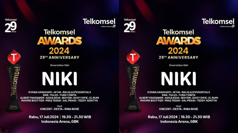 Line Up dan Harga Tiket Telkomsel Awards 2024 di Indonesia Arena 17 Juli