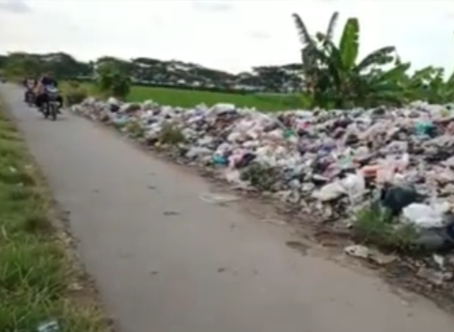 Memprihatinkan, TPS Sigong Jarang Diangkut, Sampah Berserakan, Aroma Mengganggu Warga
