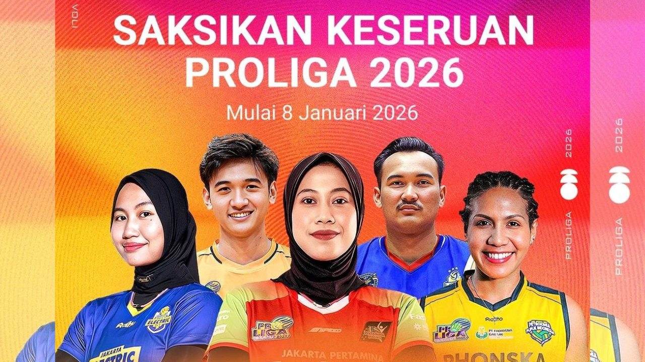 Jadwal dan Link Live Streaming Proliga 2026 Mulai 8 Januari-26 April, Tayang di Mana?