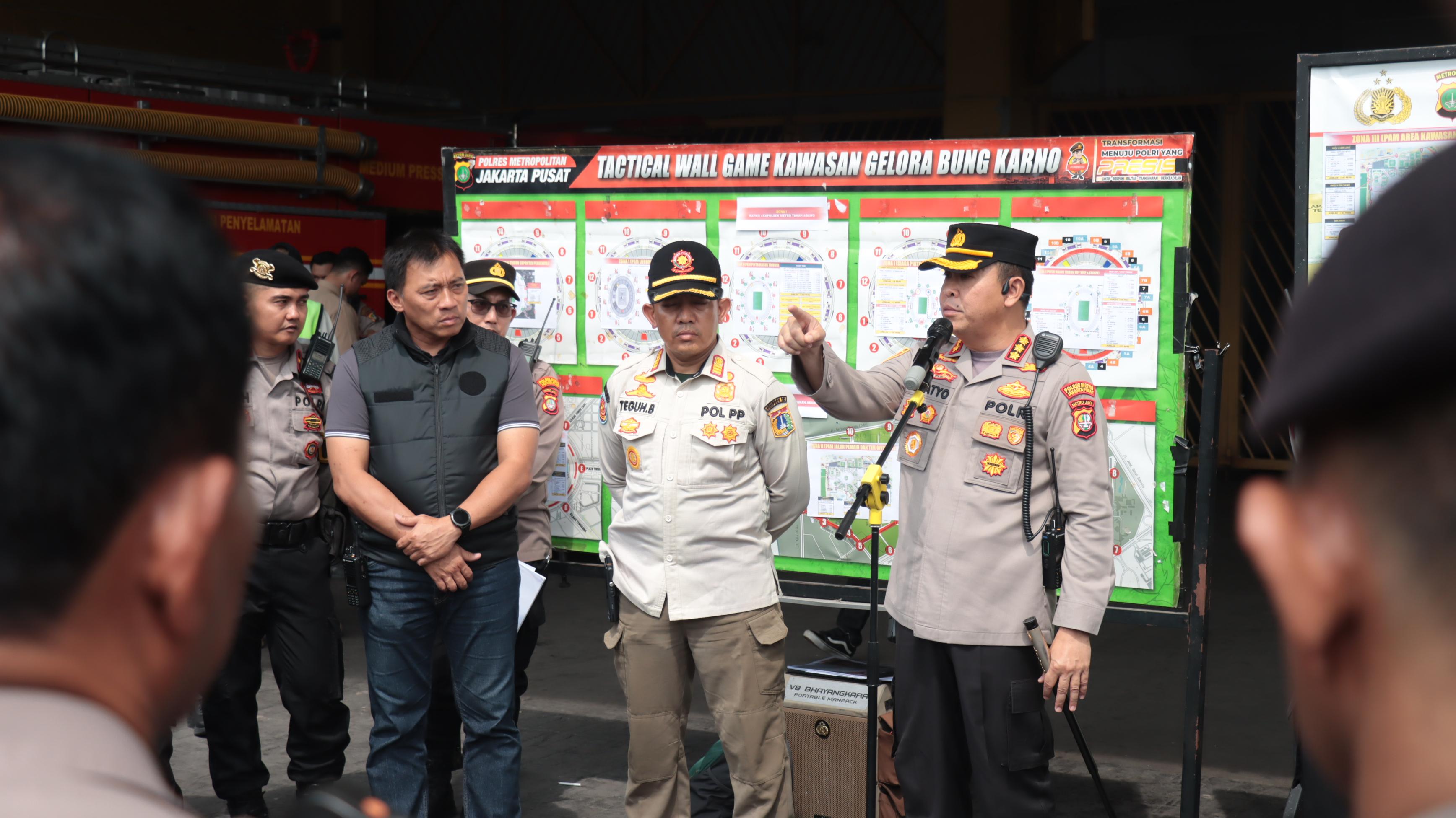 1.252 Personel Gabungan Dikerahkan Amankan Laga Final AFF Indonesia vs Vietnam di GBK