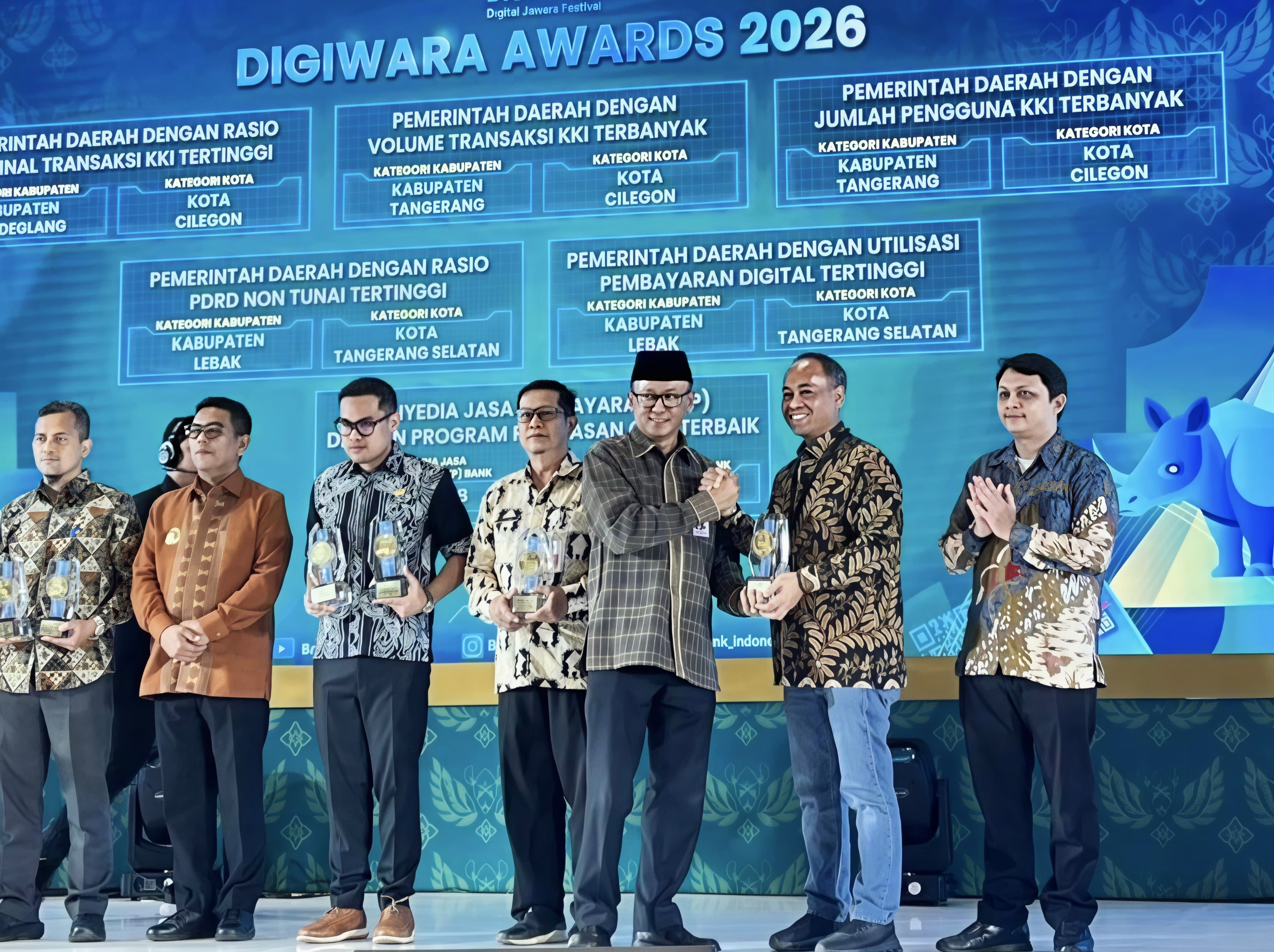 bank bjb Raih Penghargaan Perluasan QRIS Terbanyak di Ajang DIGIWARA 2026