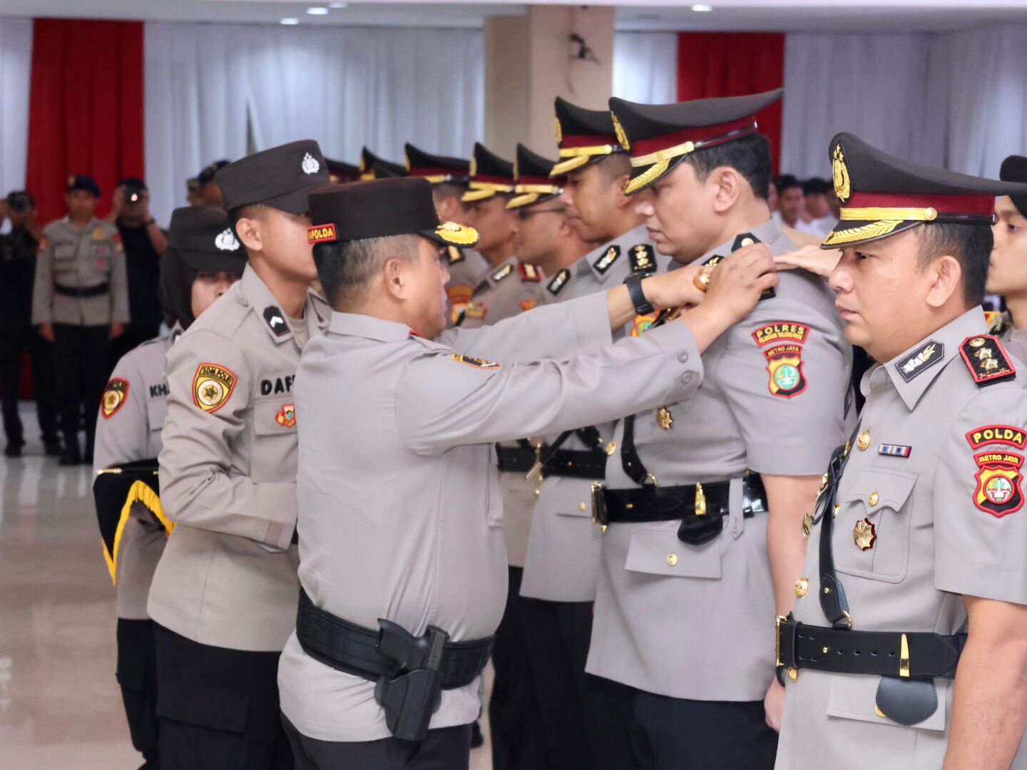 Kapolda Pimpin Sertijab Direktur Narkoba Hingga Kabid Propam Polda Metro Jaya 