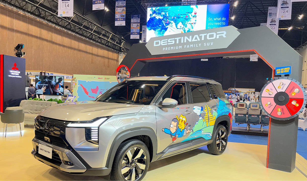 Mitsubishi Destinator Hadir Sebagai Grand Prize di Ajang Garuda Indonesia Travel Fair