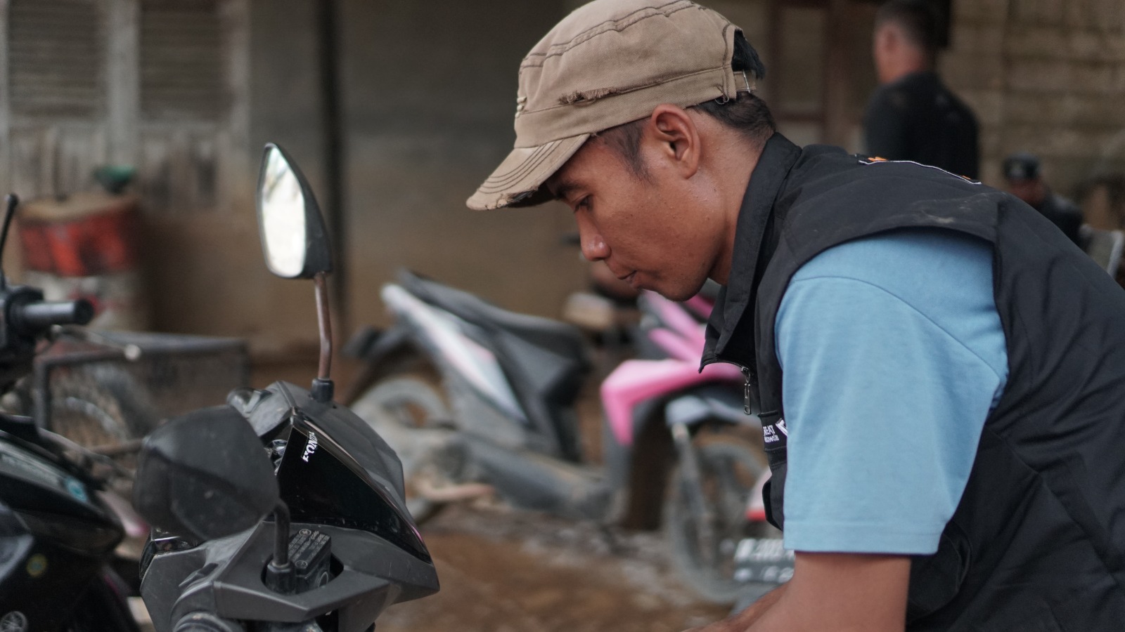  Dompet Dhuafa Hadirkan Layanan Servis Motor Gratis Bagi Penyintas di Tapteng