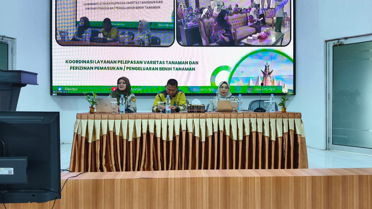 PVTPP Perkuat Sinergi dan Digitalisasi Layanan Pelepasan Varietas dan Perizinan Benih Tanaman di Lampung