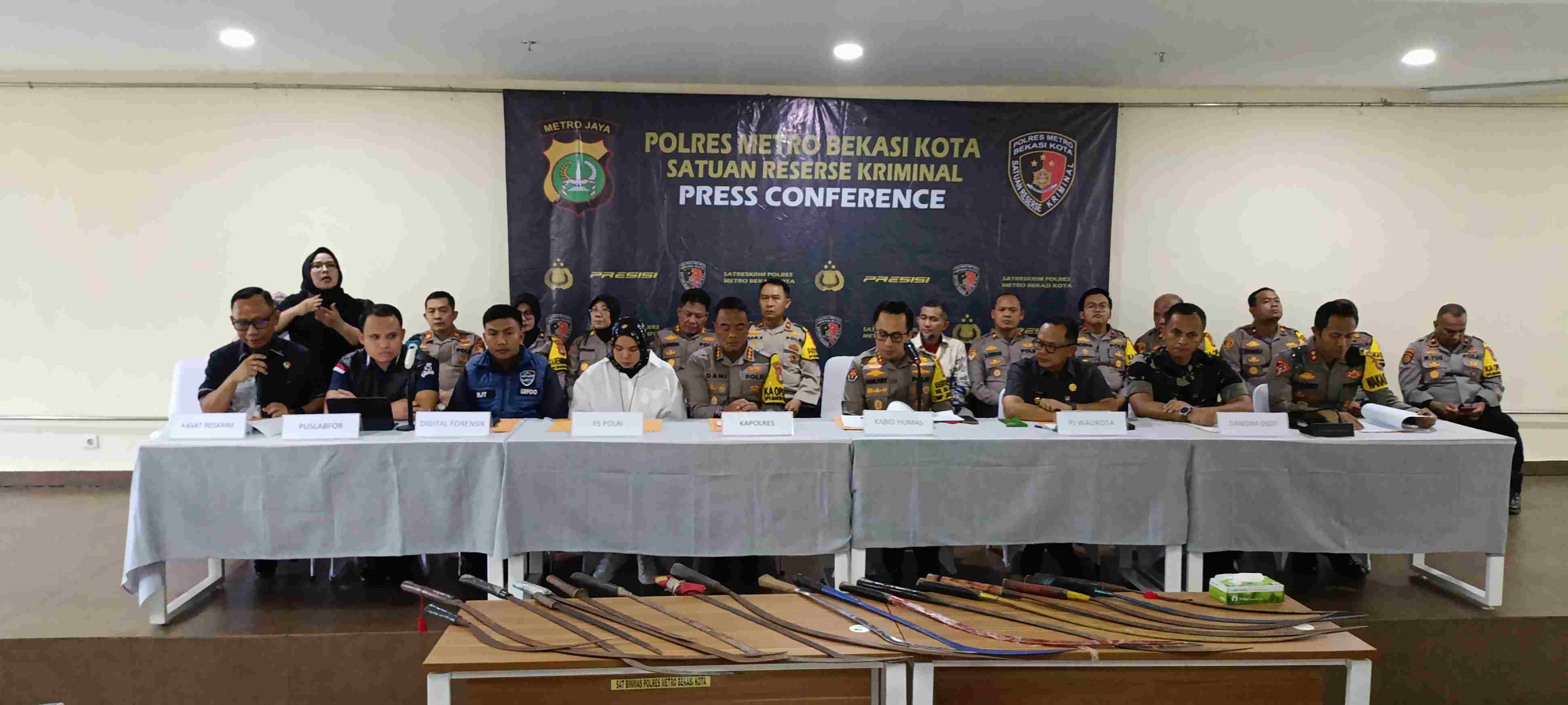 Kepolisian Pastikan 7 Remaja yang Tewas di Kali Bekasi Adalah Anggota Gangster