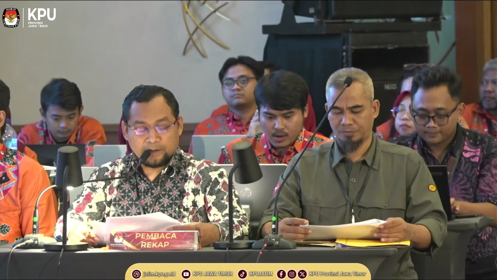 Hasil Pleno Rekapitulasi Suara Tingkat Provinsi: Prabowo-Gibran Menang Telak di Tuban