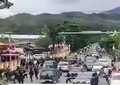 Markas Brimob Papua Diserang Massa Bersenjata seusai Penangkapan Lukas Enembe