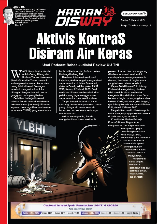 Aktivis KontraS Disiram Air Keras