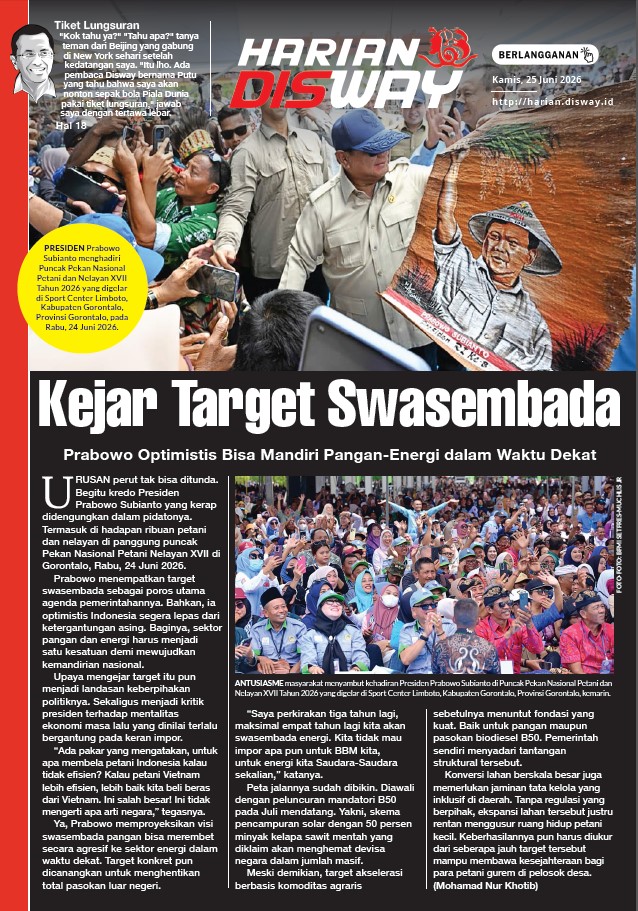 Kejar Target Swasembada