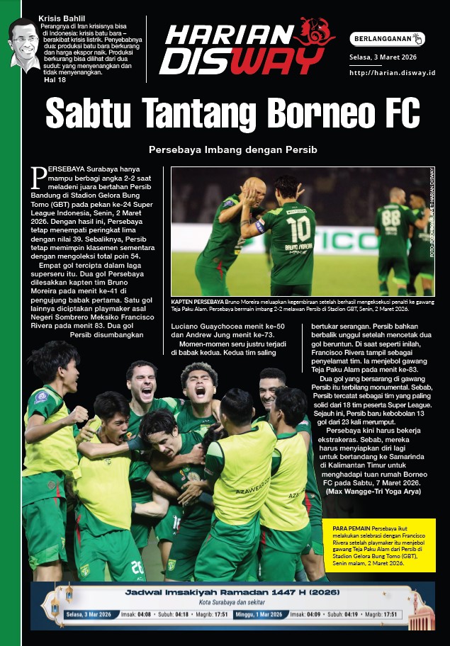 Sabtu Tantang Borneo FC