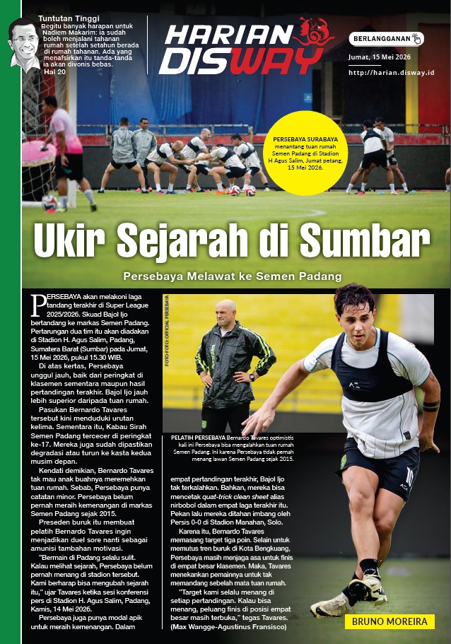Ukir Sejarah di Sumbar